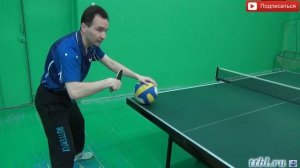 #Уроки настольного тенниса  Часть 56  Чоп блок  Chop block
