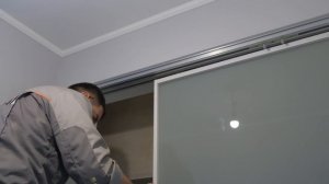 Установка раздвижной перегородки AG-Style. Видео монтажа межкомнатные перегородки Academy.