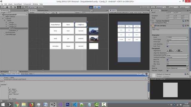 #Unity Resources Klasörü+Web/Socket (Json Format) Okuma İşlemleri смотреть онлайн