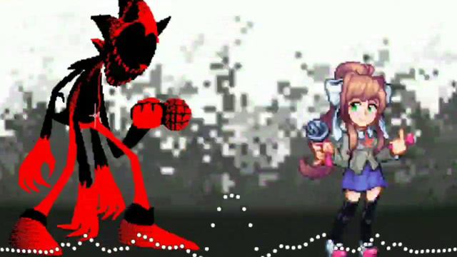 Malfunction But Fatal Error and Monika(Pixel) Sing it(FNF Malfunction cover) смотреть онлайн