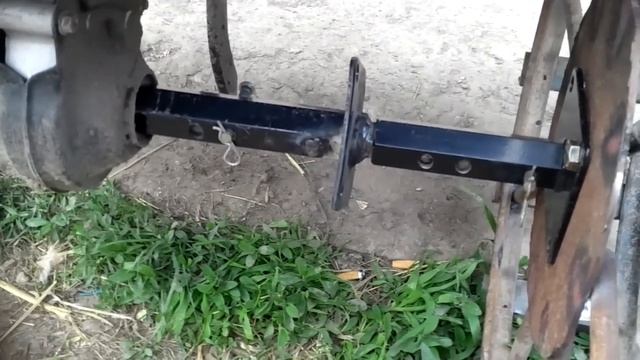 Грунтозацепы для мотоблока с КАМАЗовских колёс! смотреть онлайн