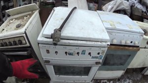 Разобрал кучу газовых плит на металлолом!Цена на цветмет резко падает!