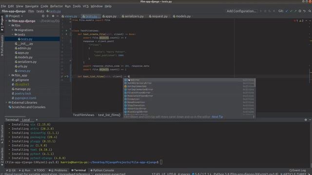 Django - PyCharm #4: Running Tests In PyCharm смотреть онлайн