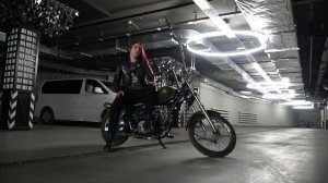 Мини обзор на мини-чоппер Honda Jazz 50