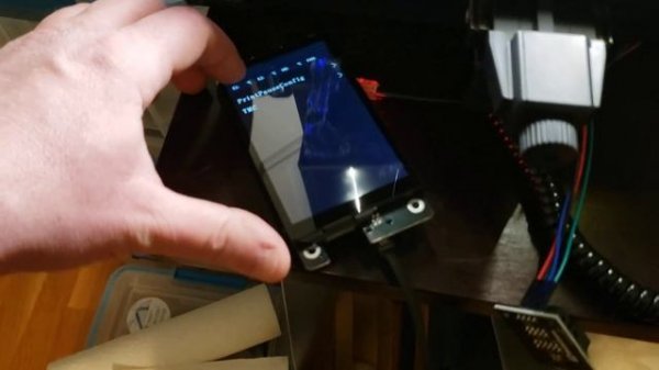 Elegoo Neptune 3 pro firmware on Neptune 3 standard with makerbase mks h43 capacitive touchscreen!