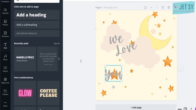 CREATE WITH ME | Wall Art Poster Decor For Your Baby's Room | Canva Tutorial For Beginners смотреть онлайн