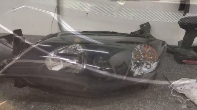 Subaru Impreza GH замена линз на bi-led смотреть онлайн
