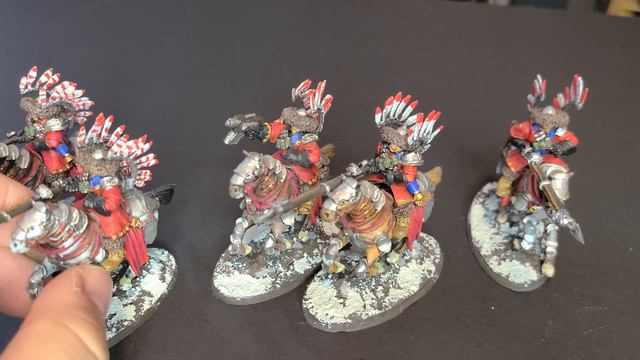 My Attilan Rough Riders Winged Hussars unit for Warhammer 40k смотреть онлайн
