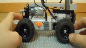 самая маленькая машина из лего техник на пульте управления