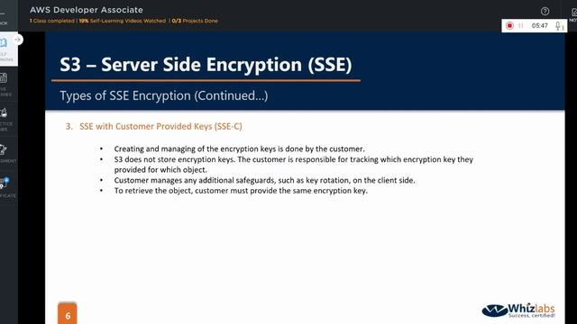 AWS S3 Encryption | Server Side Encryption(SSE) and Client Side Encryption(CSE) [S3 p3] смотреть онлайн