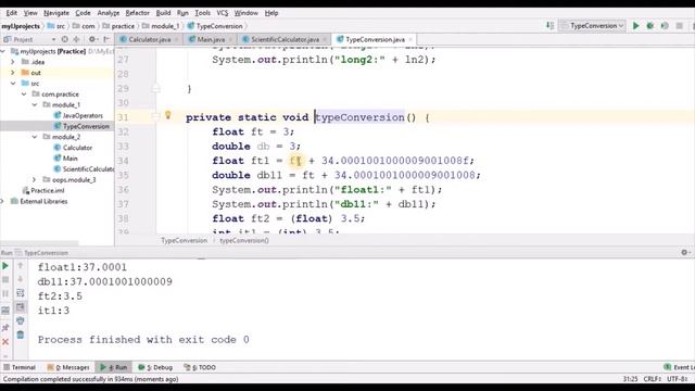 Java Types - Casting, Use of BigDecimal смотреть онлайн