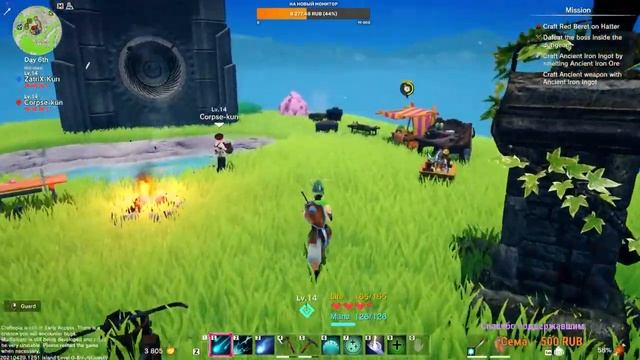 Craftopia | #1 | Первый взгляд | Кооп-выживание двух аниме няшек