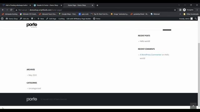 How to add floating WhatsApp button without Plugin in website - Scriptfeeds смотреть онлайн