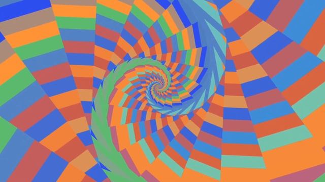 Trippy Spiral Animation, Groovy Music смотреть онлайн