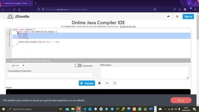 Tutor Java Online Compiler смотреть онлайн