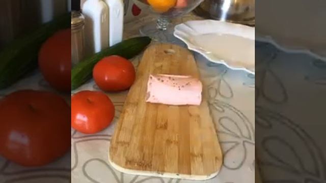 Роза из колбасы на праздничный стол смотреть онлайн