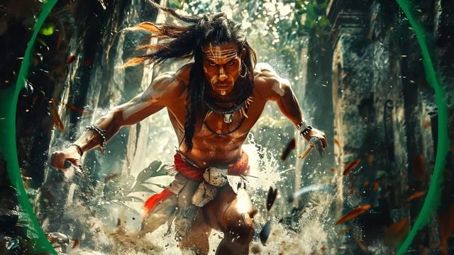 Бег по джунглям - Подключитесь к Своей Силе - Племенная Музыка для придания энергии смотреть онлайн