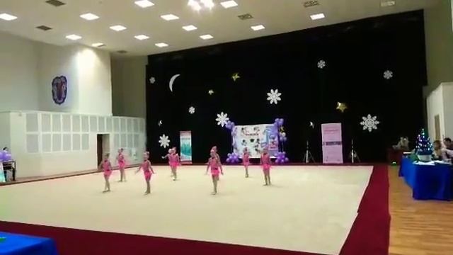 Всебелорусский турнир по групповой эстетической гимнастике «Новогодние подарки 2017», г.Минск смотреть онлайн