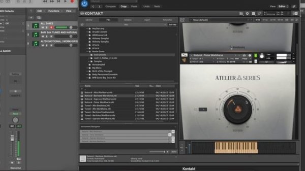 Austin Saxes | Musical Sampling | Fast-Attack Saxes for Quick and Easy Sketching