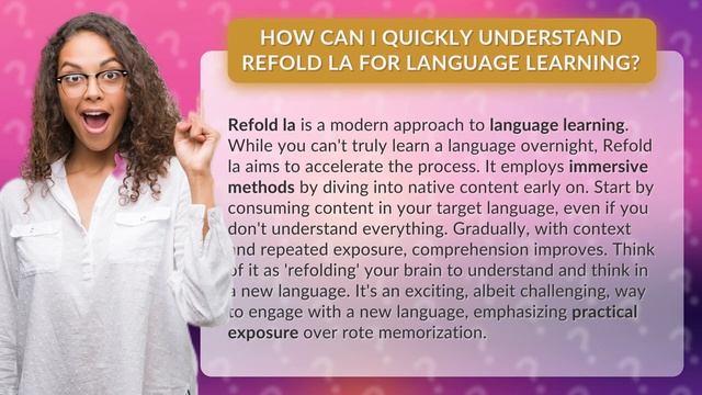 How Can I Quickly Understand Refold la for Language Learning? смотреть онлайн