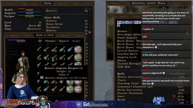 Danae plays Morrowind, episode 104 смотреть онлайн