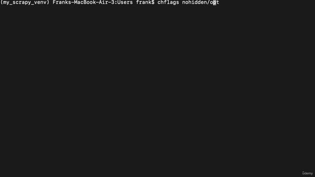 8. Introduction to Scrapy 4. Note How to Show Hidden Folders on Mac смотреть онлайн