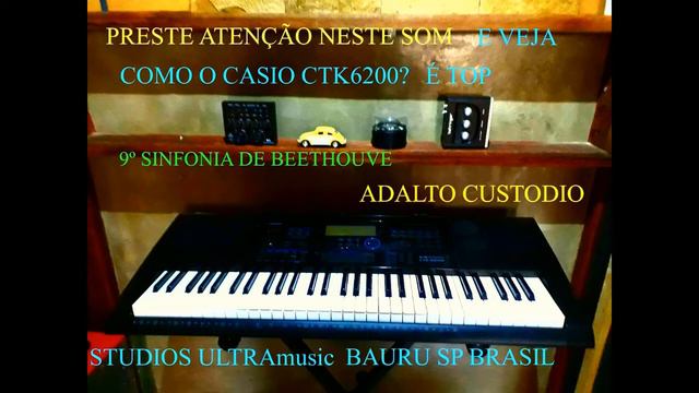 CASIO CTK 6200 (Veja como esse teclado é top) смотреть онлайн