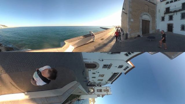 53. Sitges ?town, ? the Sea! Part 2 of 3. (360 - 4K) смотреть онлайн
