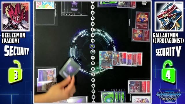 Digimon Card Game : Beelzemon X (Purple) VS Gallantmon X (Red) [BT-12]