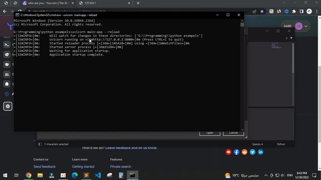 YouChat example of how to create a FastAPI application смотреть онлайн