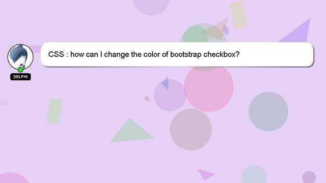 CSS : how can I change the color of bootstrap checkbox? смотреть онлайн
