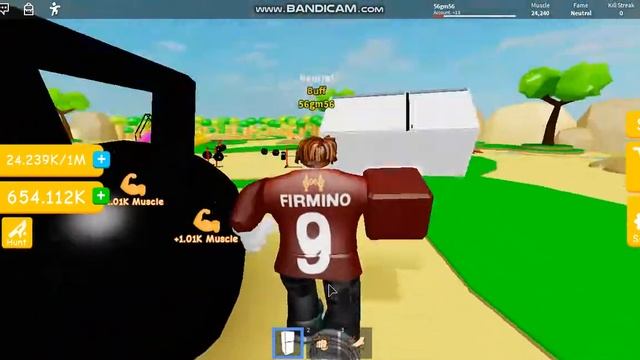 Roblox игра Lifting simulator смотреть онлайн