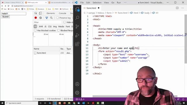 PHP & JavaScript: Module 1, Section 3 Forms смотреть онлайн