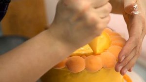 Маршмеллоу на торт! Весь торт оформлен Маршмеллоу и только Маршмеллоу! Торт-Мордашка.