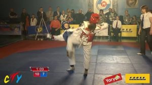 Dnepr CUP 2016 | Лига тхеквондо (WTF) | БОЙ 10