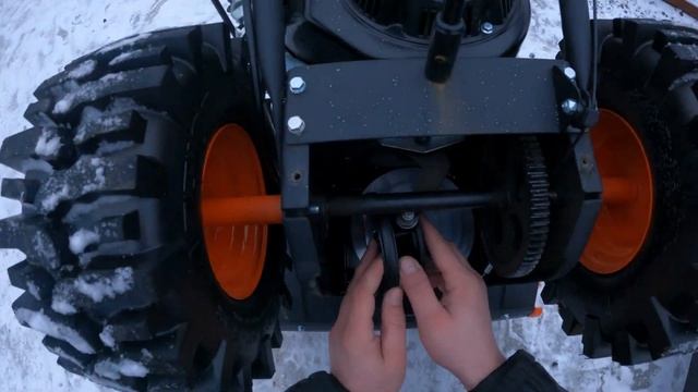 Первая поломка снегоуборщика ПАТРИОТ PS601V Решение есть!!! смотреть онлайн