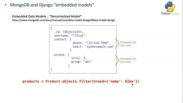 شرح مونجو وربطها ببايثون ودجانجو MongoDB connect with Python and Django смотреть онлайн