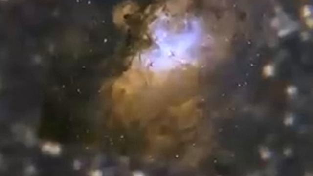 NGC 6611 Eagle Nebula, zoom into смотреть онлайн