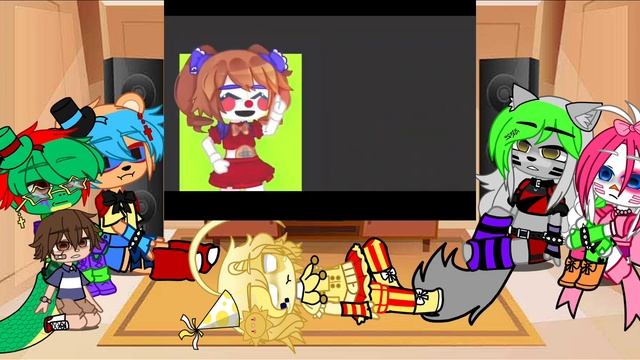 Fnaf security breach react to sister location|gacha club|credits for memes in video смотреть онлайн