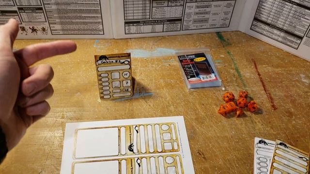 DIY: D&D Combat Initiative with Character/Monster Tent Cards