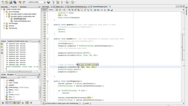 Java 2D Top Down Zombie Game Tutorial - 07 Moving Objects [REMASTERED] смотреть онлайн