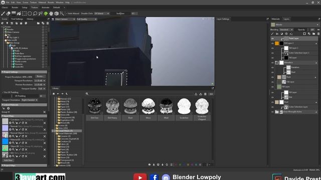 Marmoset Toolbag Texture Paint