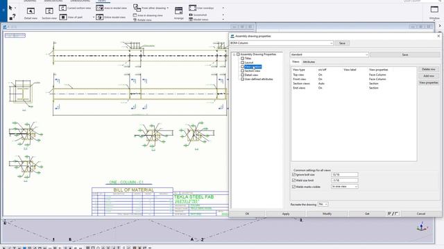 Tekla Structures 2022 steel localization - new view-based drawing settings смотреть онлайн