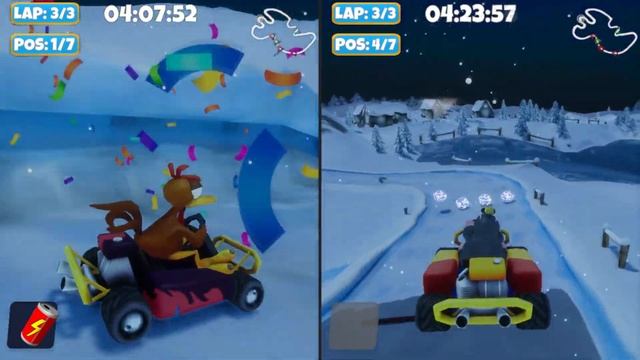 Moorhuhn Kart 2 / Remake - Comparison смотреть онлайн