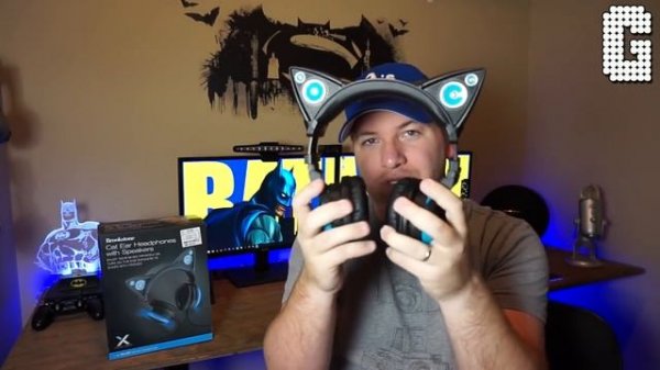 Cat Ear Headphones With Speakers by Axent Wear REVIEW!