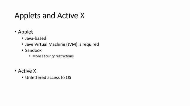 IST 815 Applets vs Applications смотреть онлайн