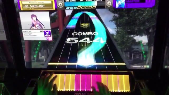 Chunithm New arcade rhythm game! смотреть онлайн
