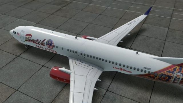BATIK AIR MALAYSIA 737 800 (REAL FLIGHT SIMULATOR) смотреть онлайн