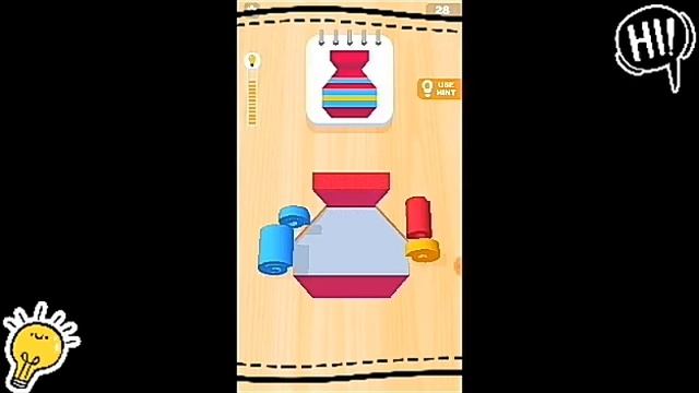 Color Roll 3D Gameplay Walthrough Level 1- 50 смотреть онлайн