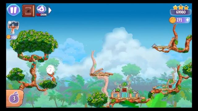 Angry Birds Stella - NEW Update Golden Island Map смотреть онлайн